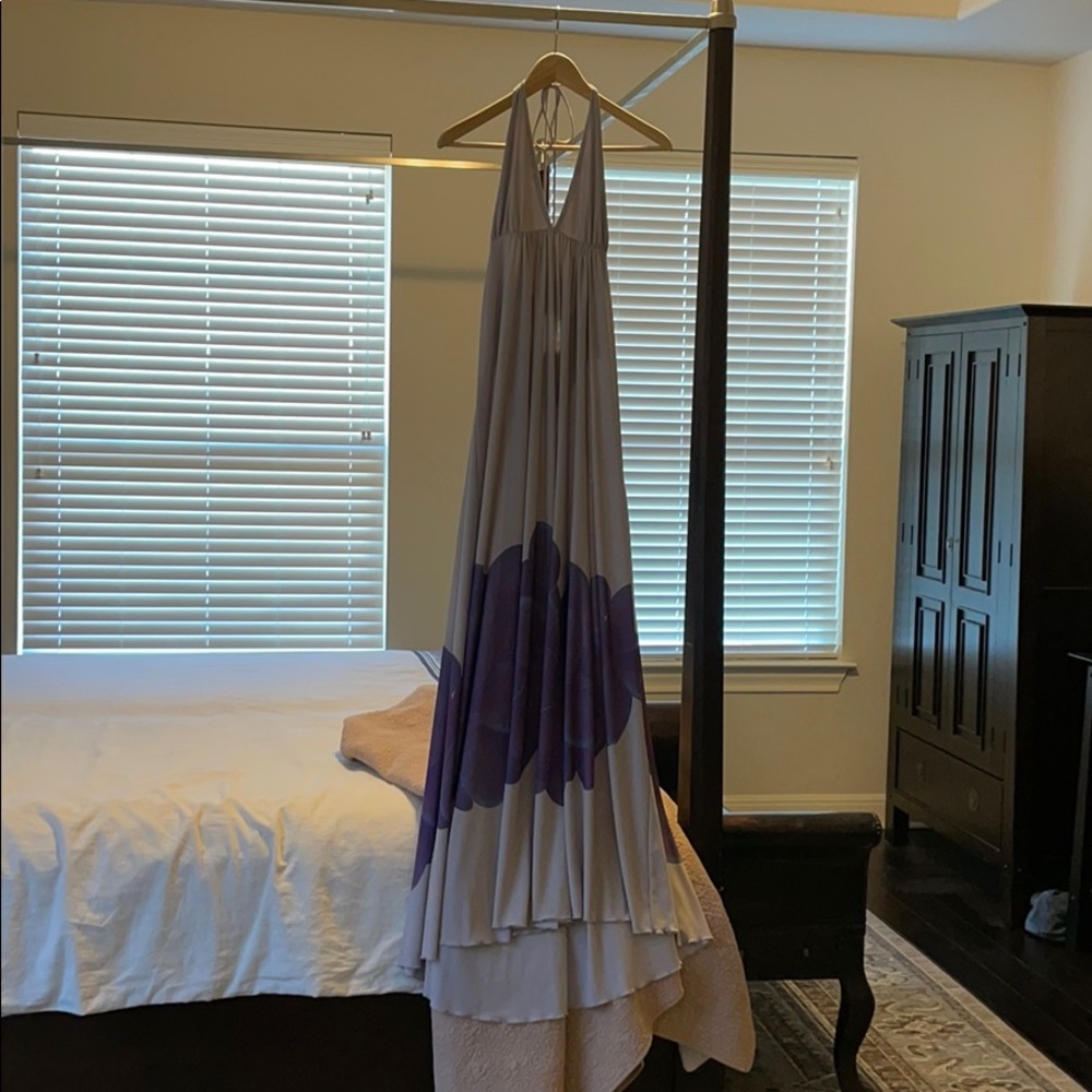 Lavender maxi dress